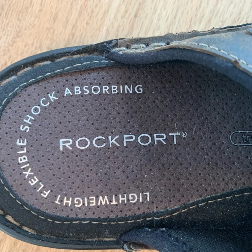 Rockport Rockier Sandal Lightweight Flexible Sandal Brown Men’s ‎ 8 Preloved
